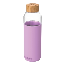 QUOKKA Skleněná láhev Flow Lilac 660 ml