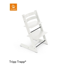 STOKKE Set Tripp Trapp Židlička White + Podložka Moss
